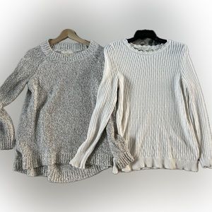 2 Loft sweaters